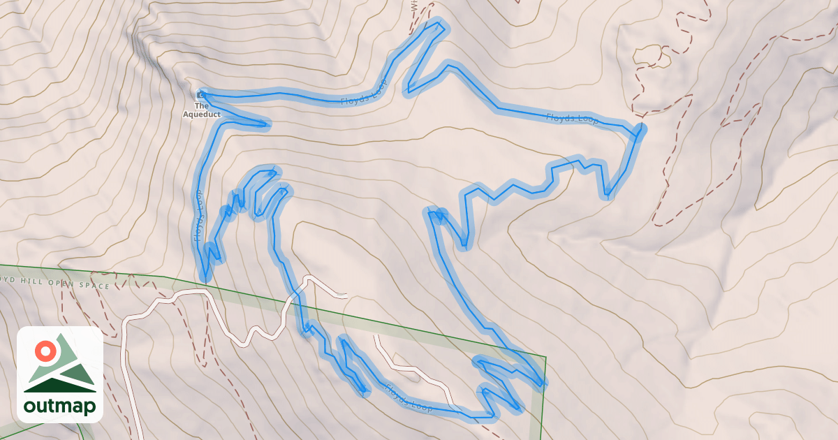 Map of Floyds Loop