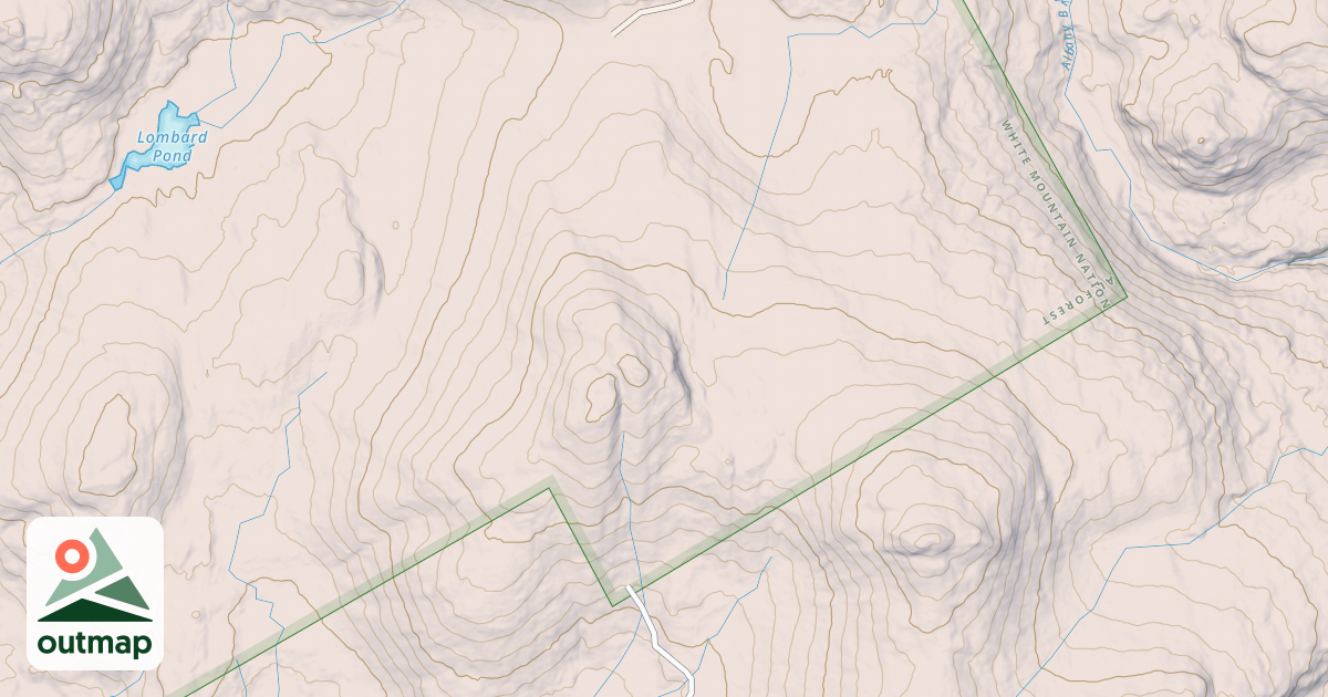 Map of Keewaydin Spur Snomo