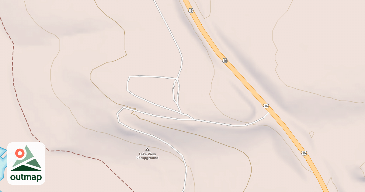 Map of LAKE VIEW C.G. (B)