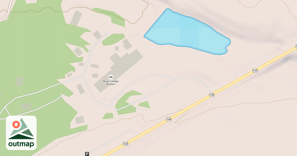 Map of BEAR LODGE RESORT