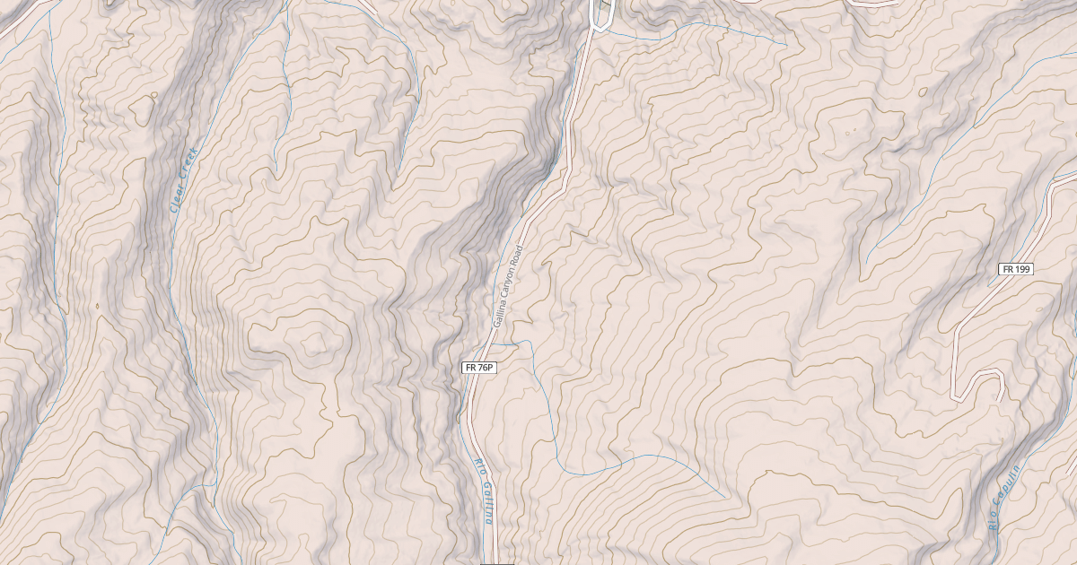 Map preview of GALLINA CANYON