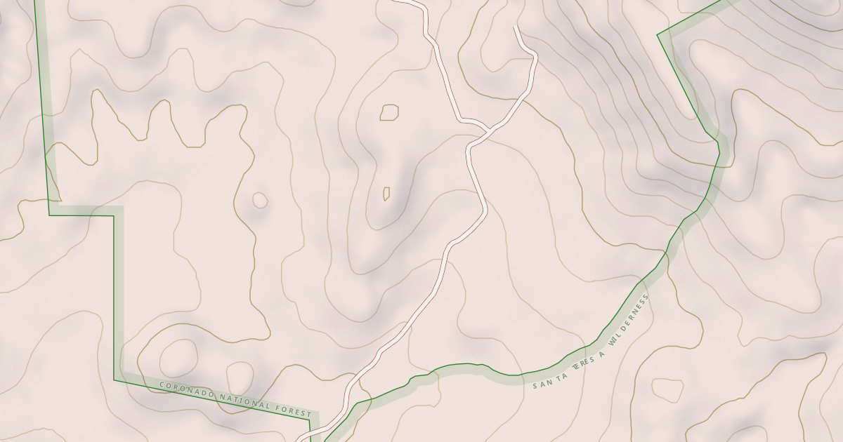 Map preview of COPPER CANYON SPRING