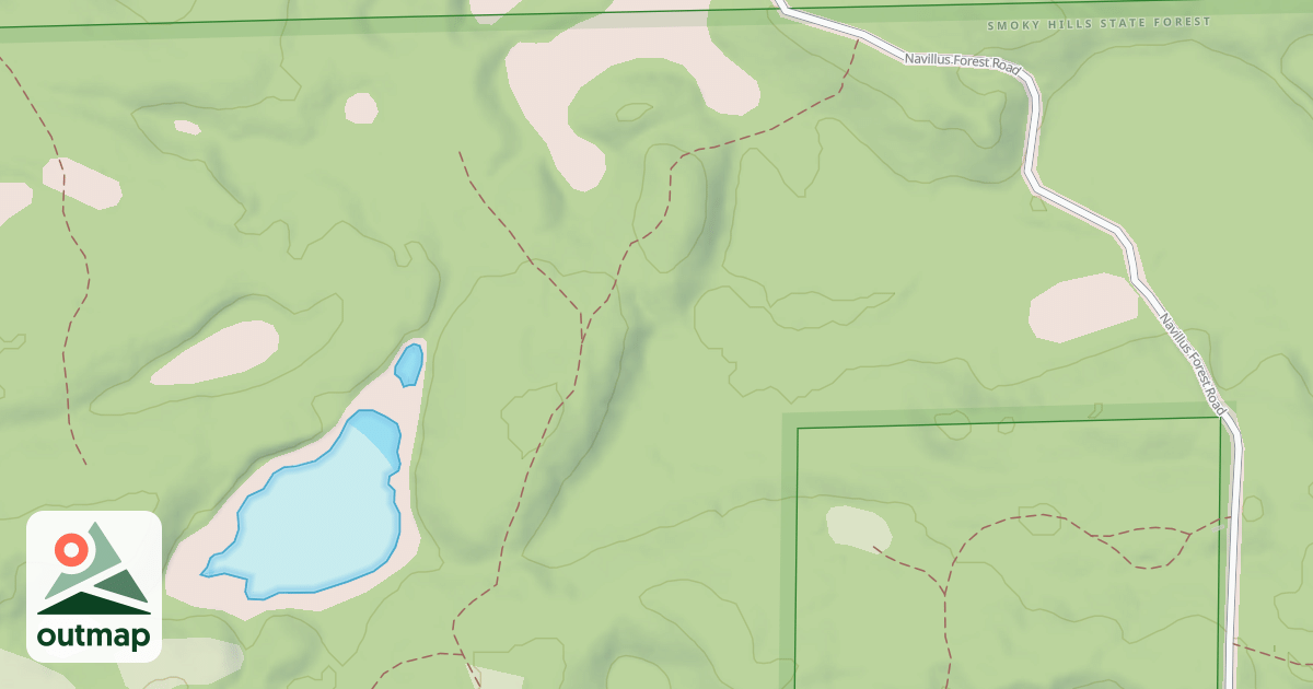 Map of Smoky Hills