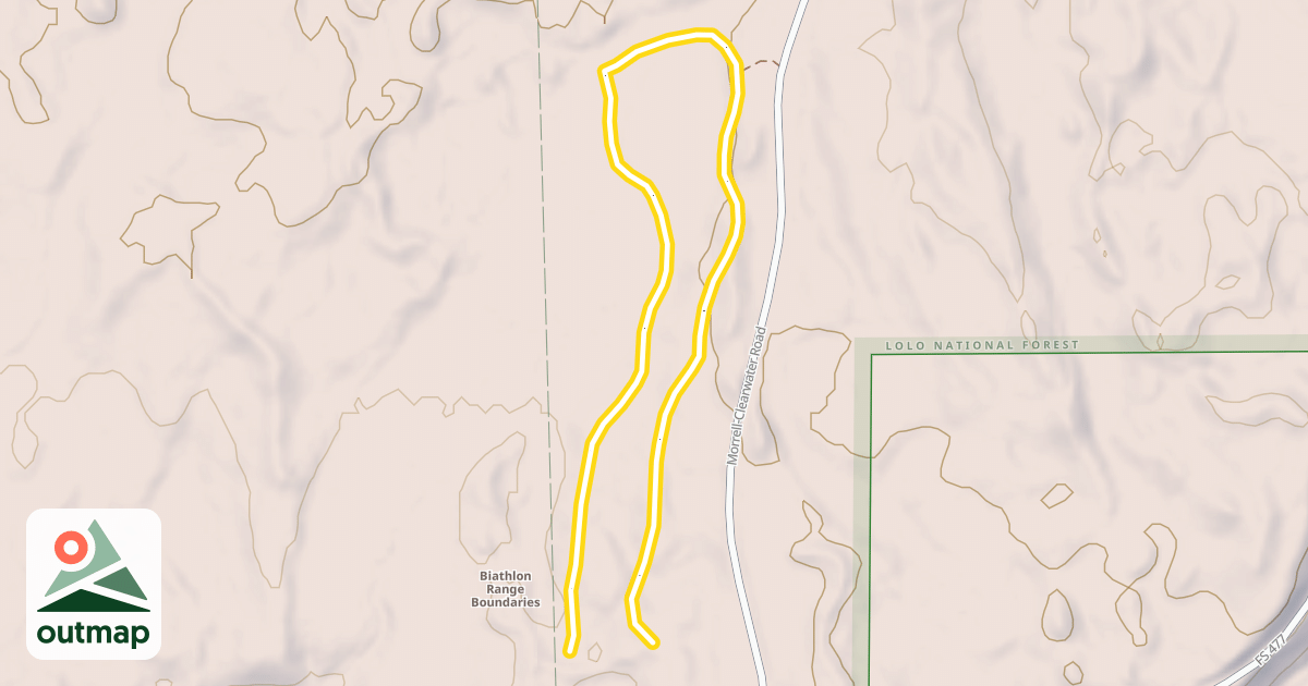 Map of Logging Camp Loop