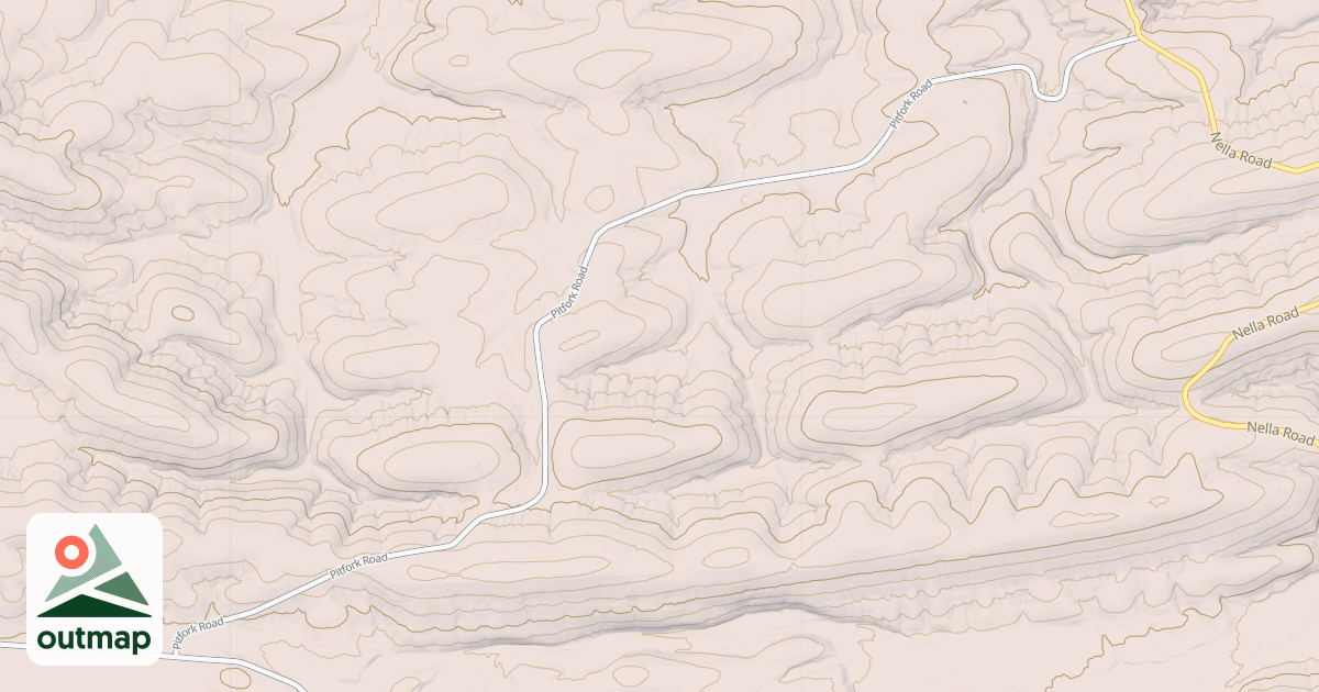 Map of PITFORK