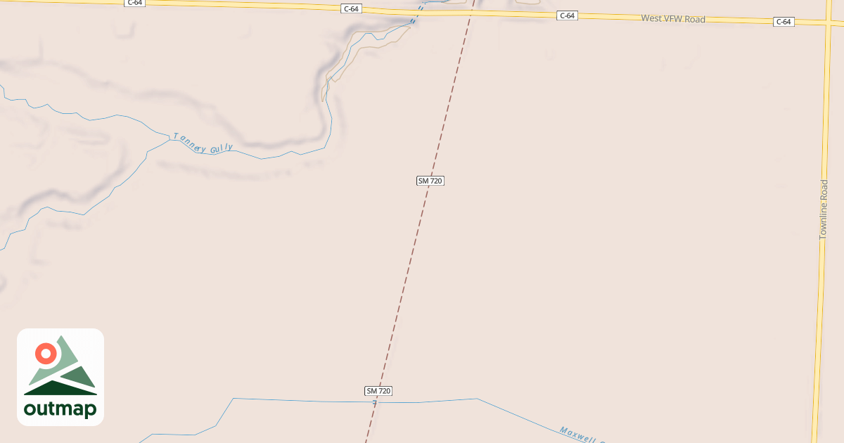 Map of North Central State Trail