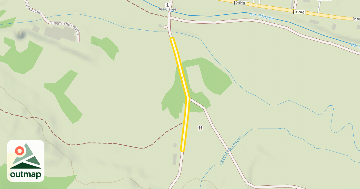 Map of La Source - Fortville / Planchettes