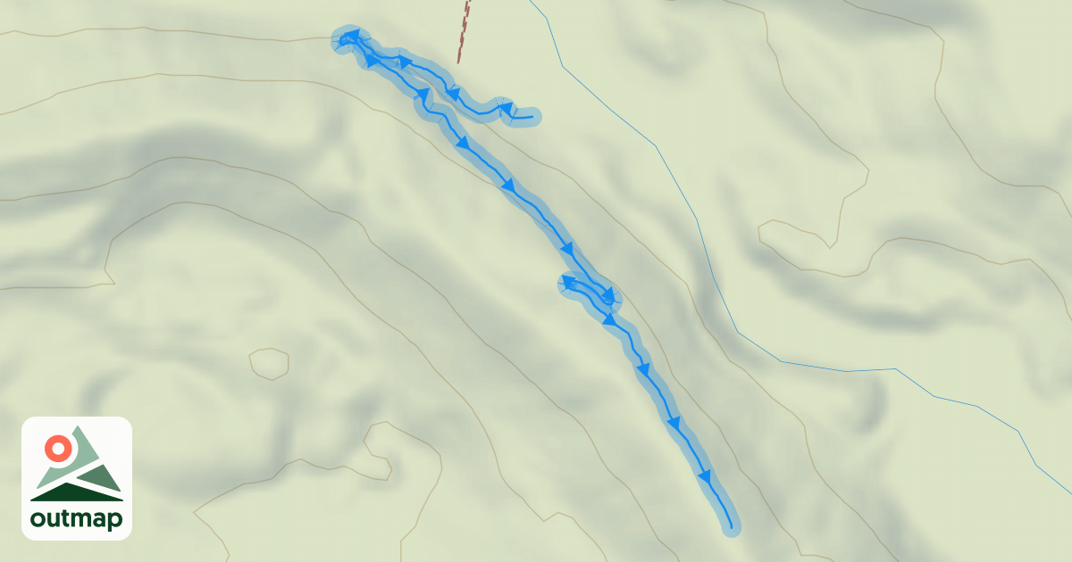 Map of Uphill Grind