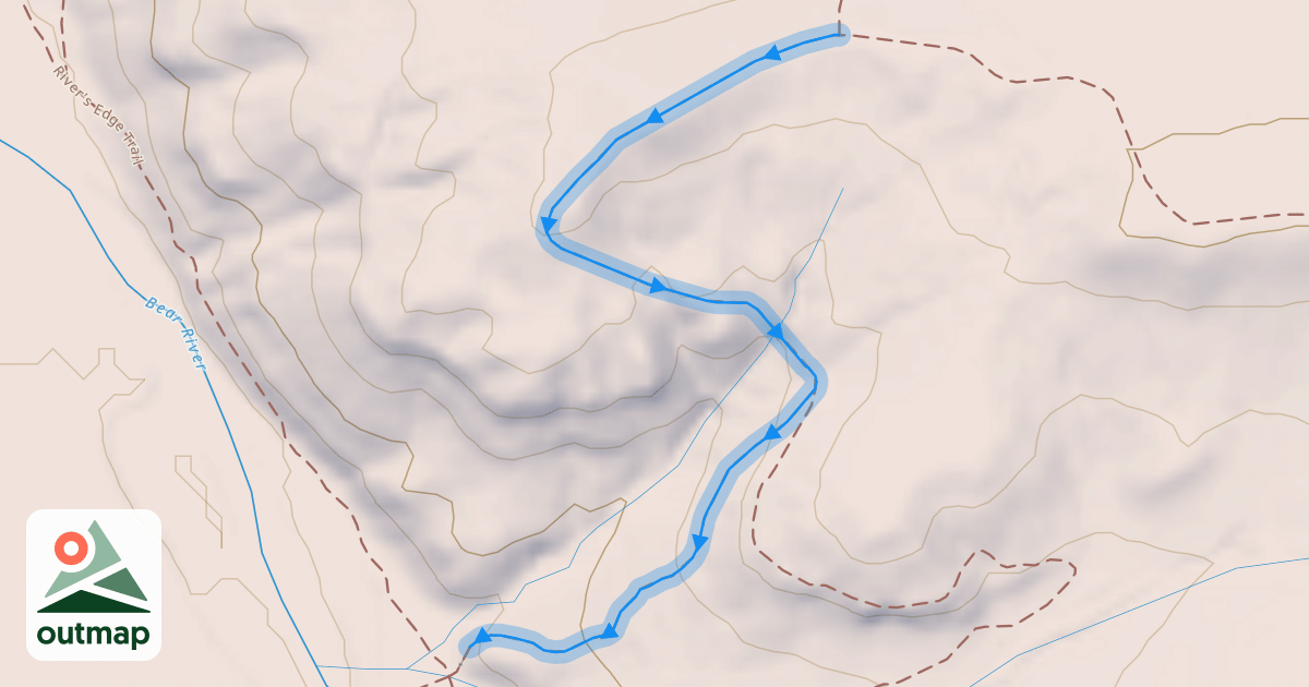 Map of Ant Hill Trail