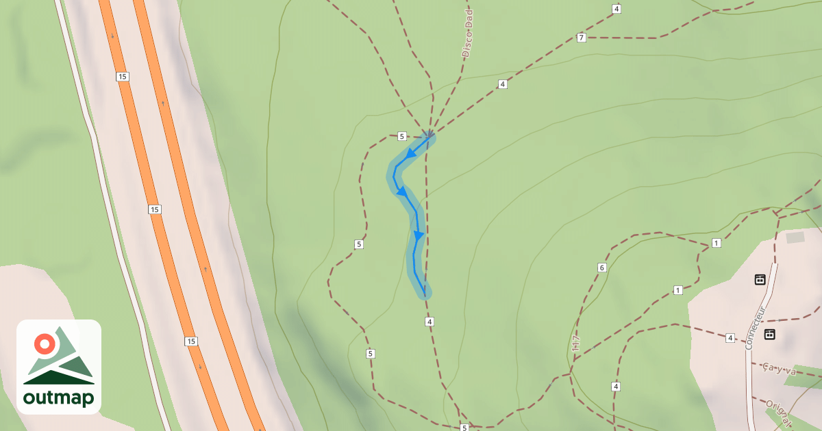 Map of 50 Nuances de Vert