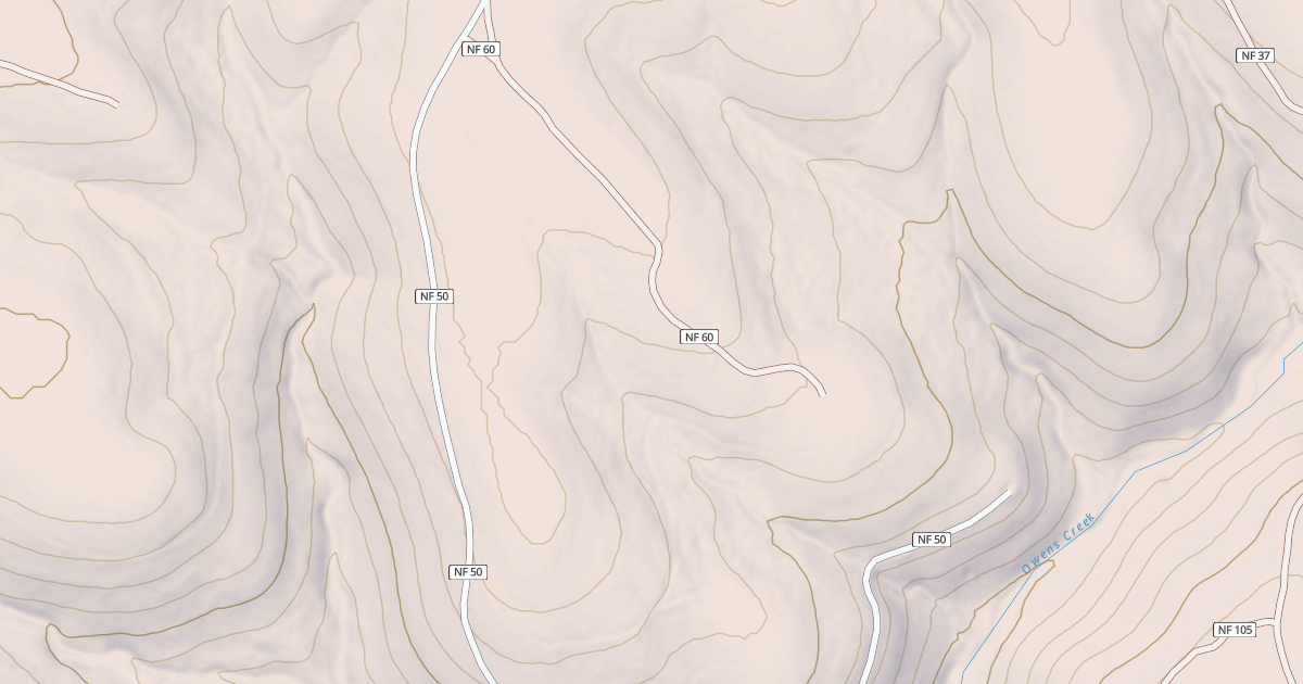 Map preview of USFS Motor Vehicle Use Map Roads {59090D80-F0CB-4628-8DFB-E66F35683DE7}