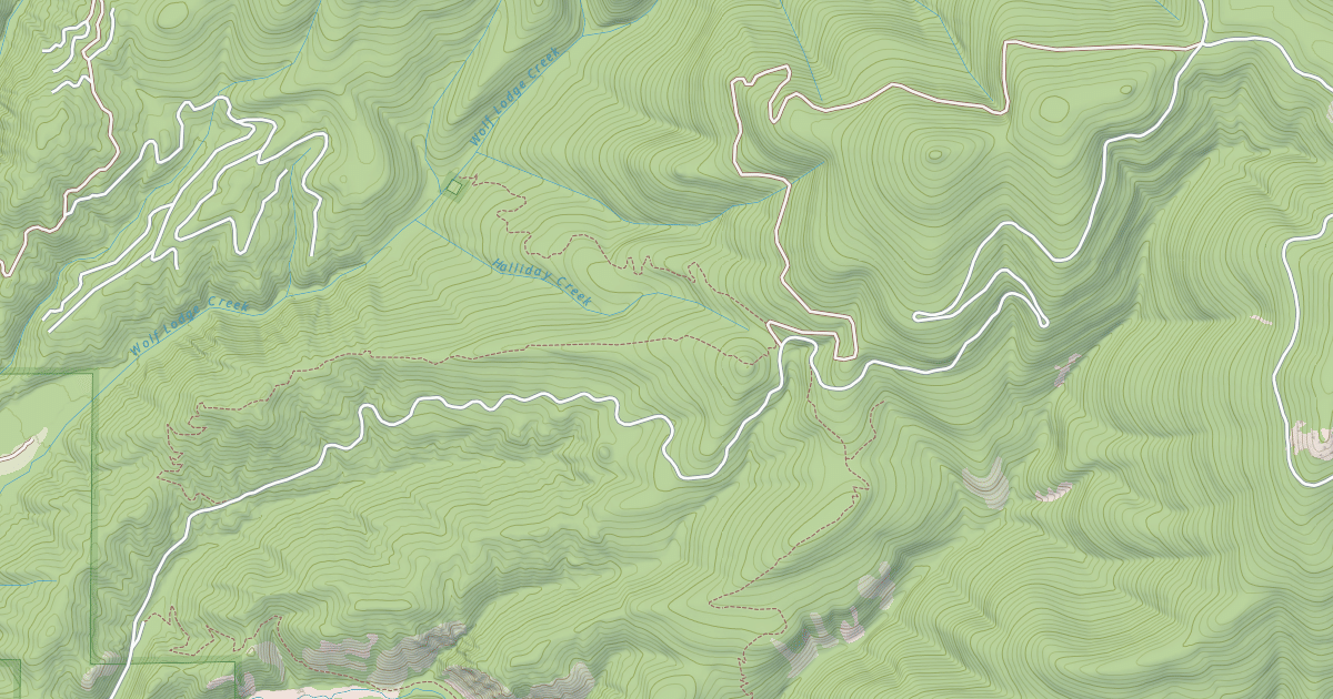 Map preview of WOLF LODGE
