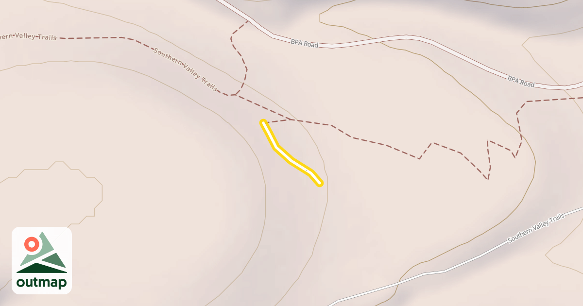 Map of Southern Valley Trails