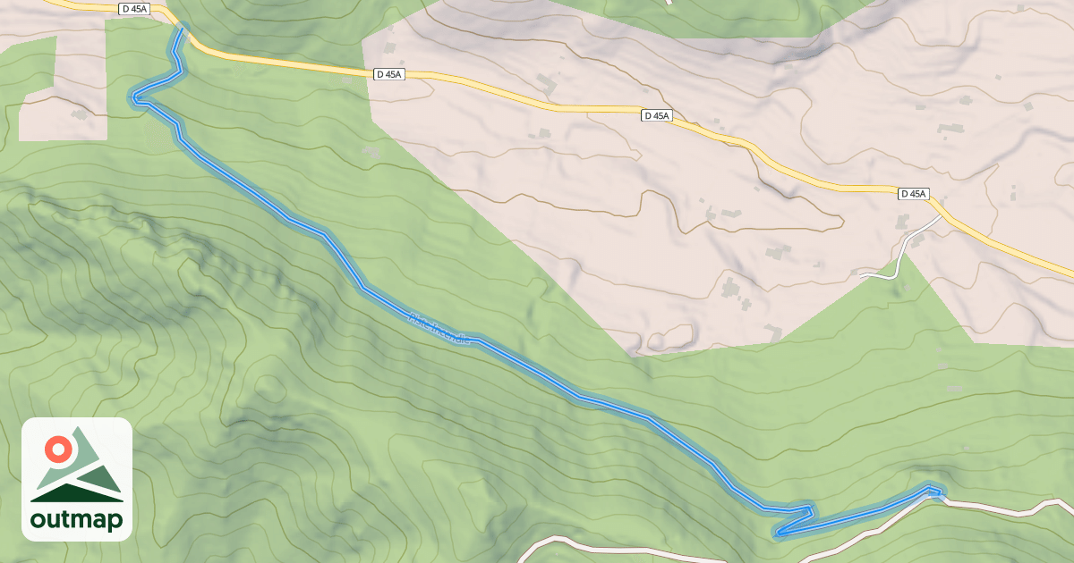 Map of Piste Incendie