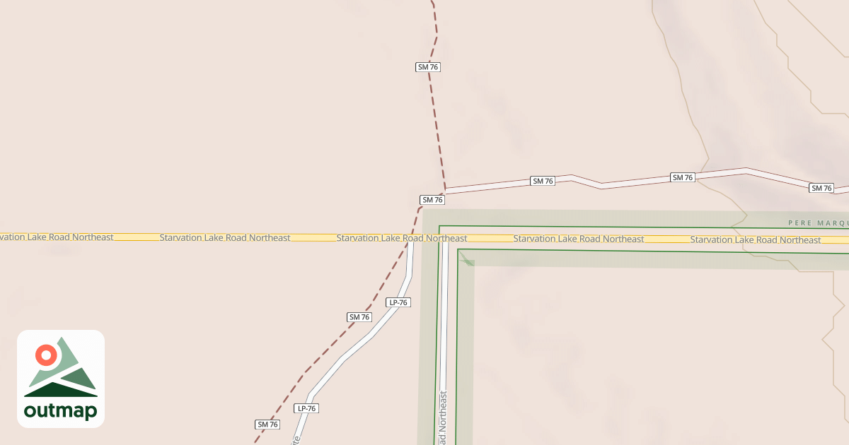 Map of Kalkaska Trail
