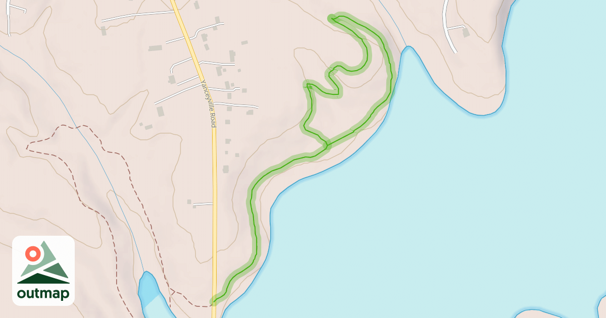 Map of King Fisher Trail