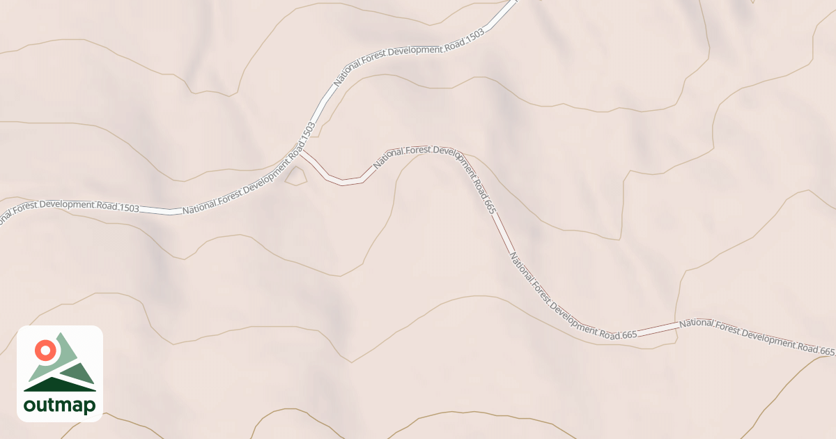 Map of ANGLE LAKE LOOP