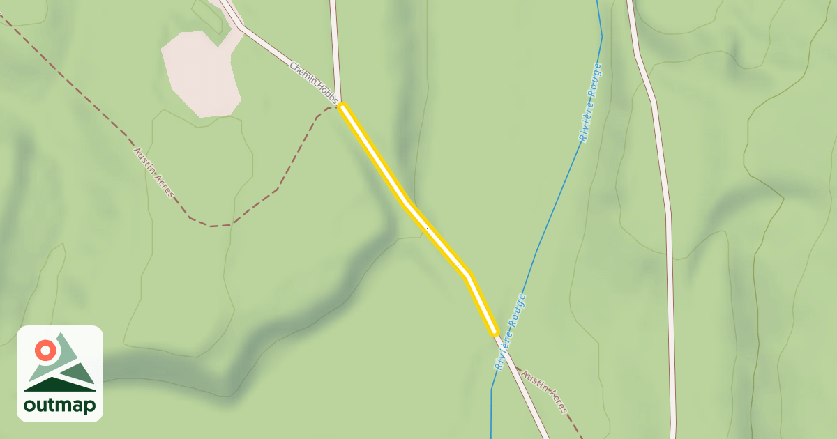 Map of Austin Acres