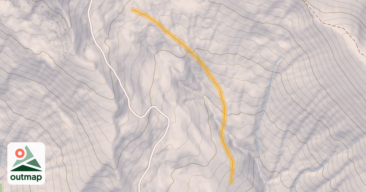 Map of Vescal Hors Piste