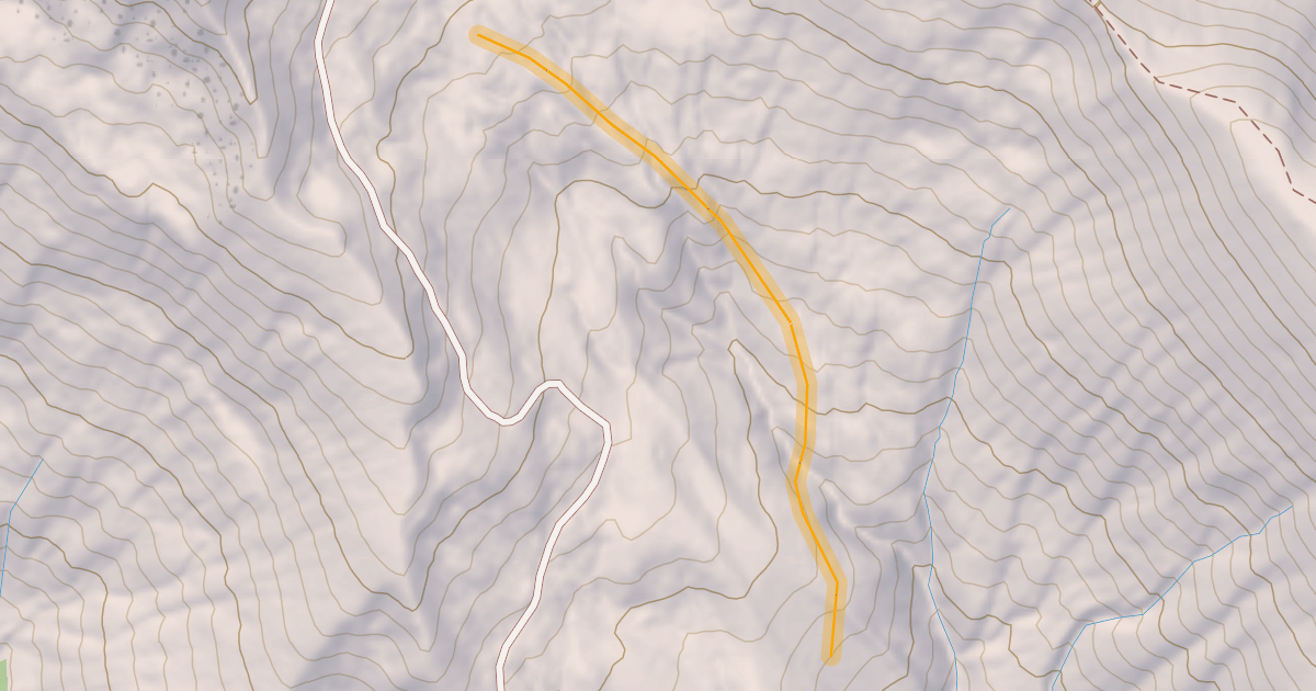 Map preview of Vescal Hors Piste