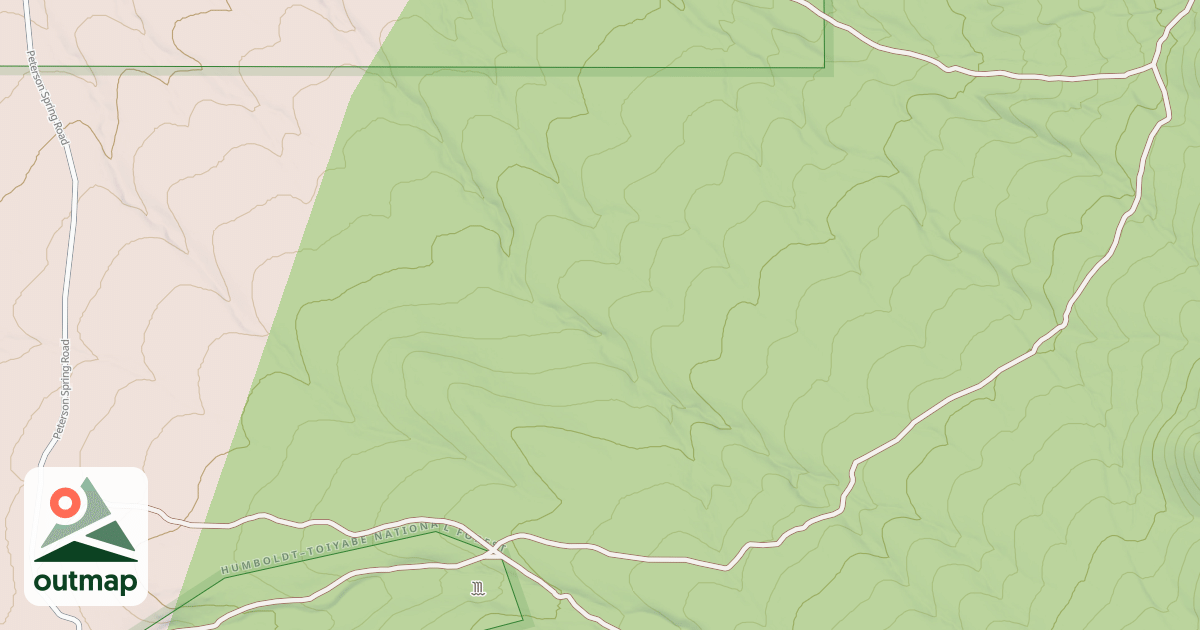 Map of LEBEAU CREEK