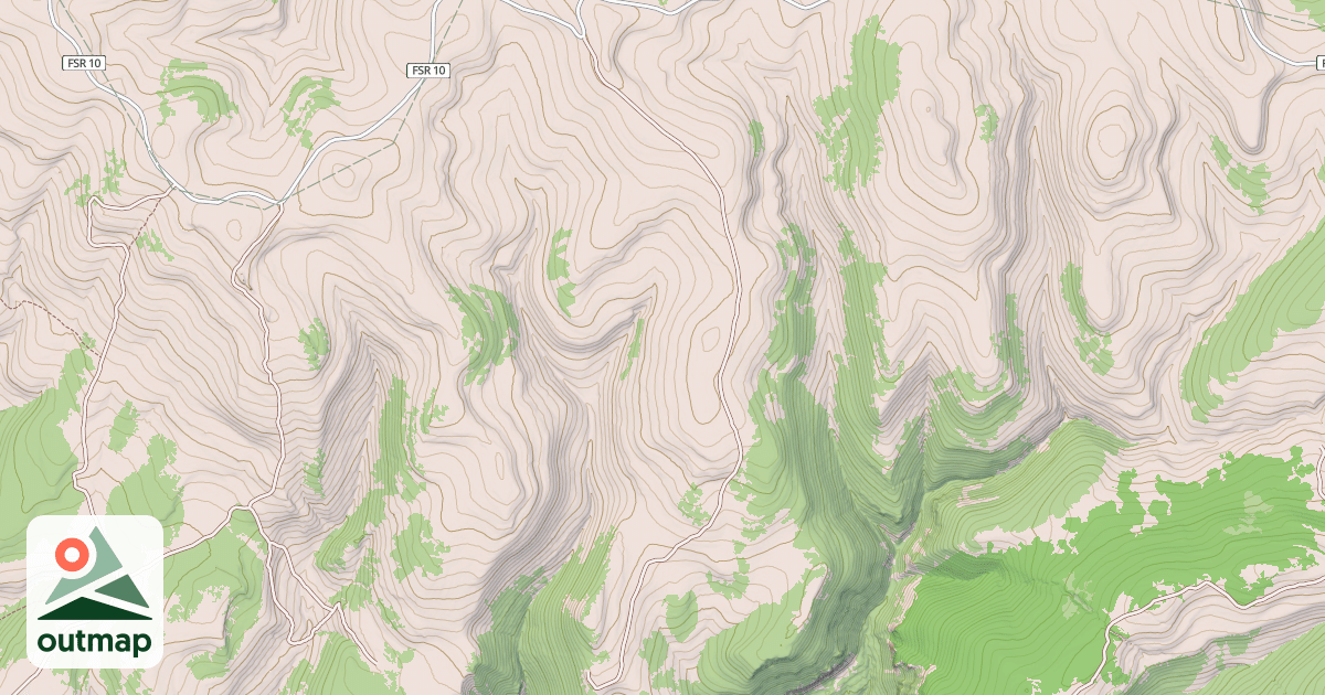 Map of GROUSE CREEK