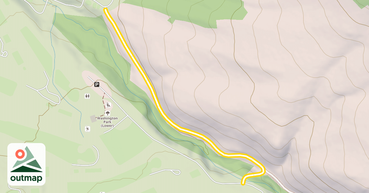 Map of Creek Loop