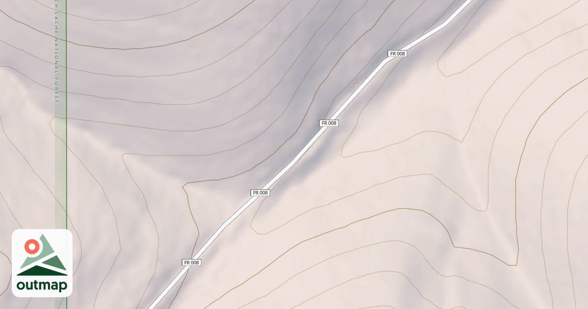 Map of Temple Canyon Winter Sports