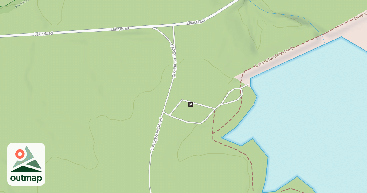 Map of BOAT LAUNCH LOOP