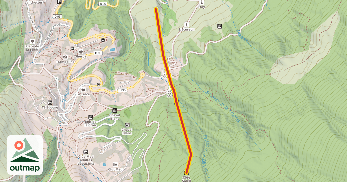 Map of Côte Soleil