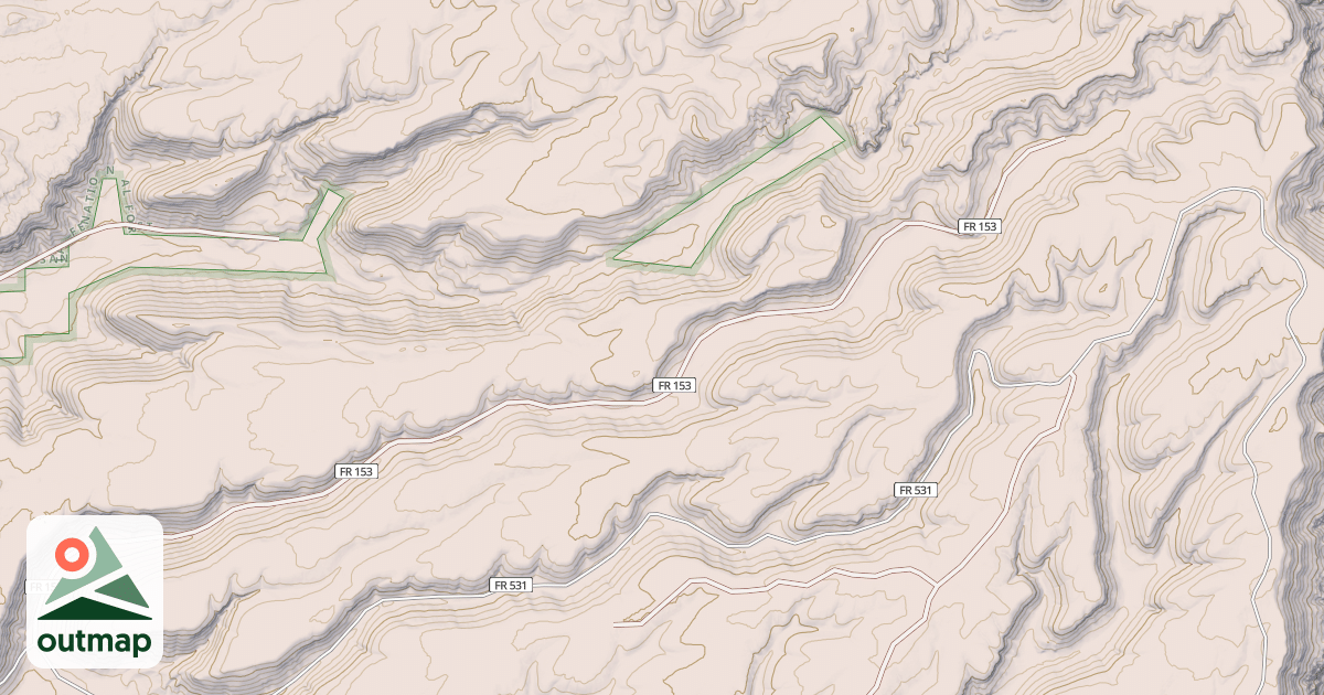 Map of NORTH OJITOS