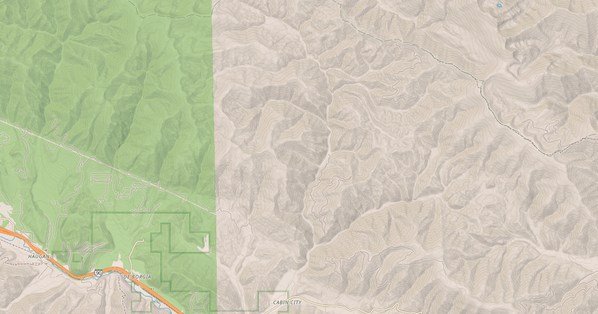 Map preview of HENDERSON-THOMPSON