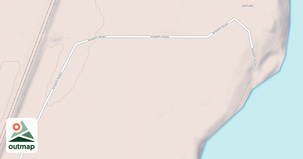 Map of ANTLERS RESORT CORP YARD