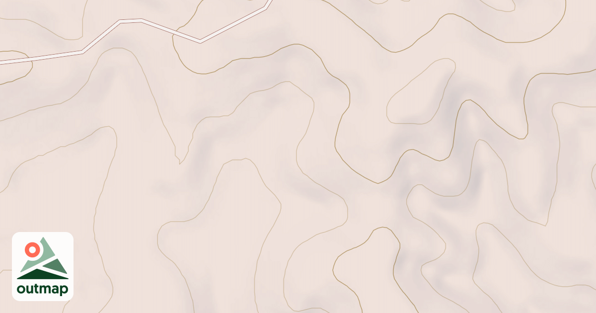 Map of BRUSHY SADDLE