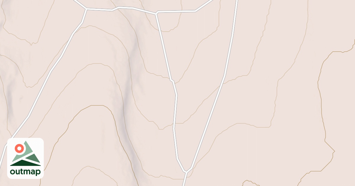 Map of BIG CEDAR CUTOFF