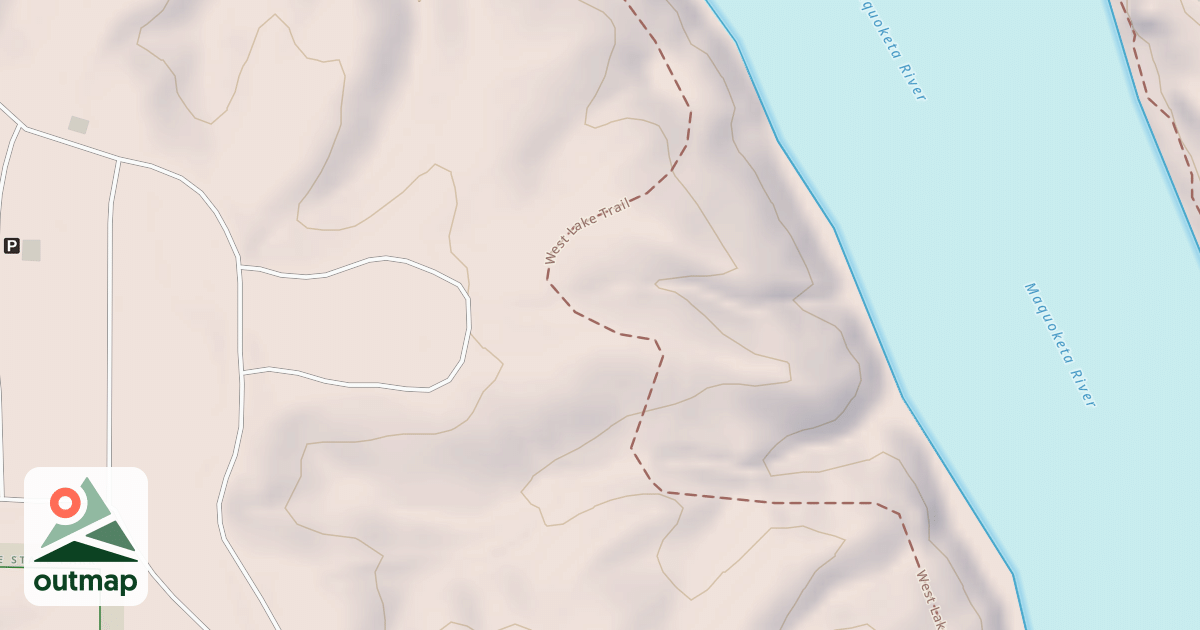 Map of West Lake