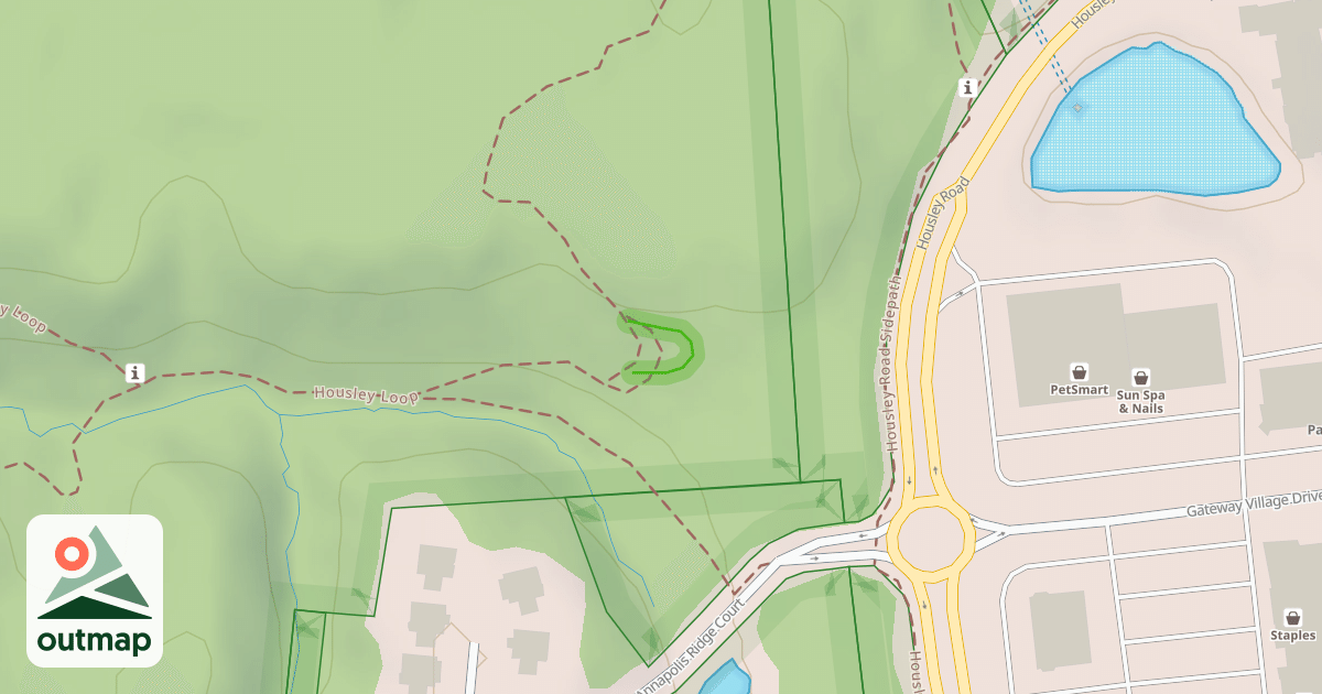 Map of Housley Loop