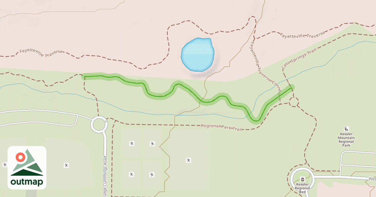 Map of Fayetteville Traverse Parallel