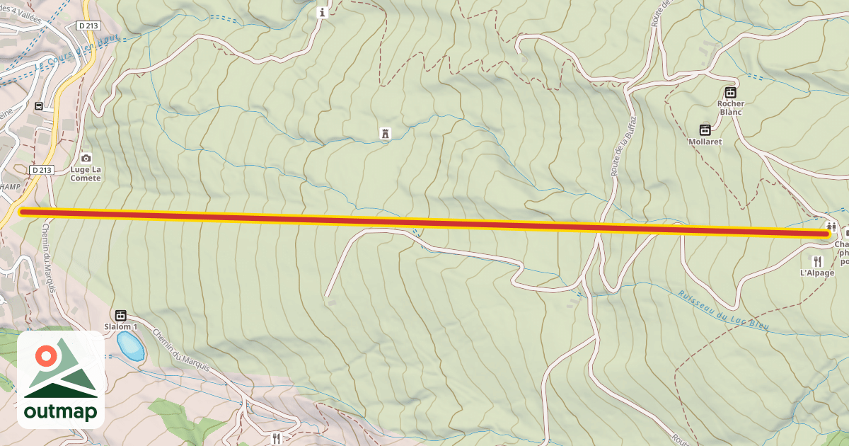 Map of Lune Bleue