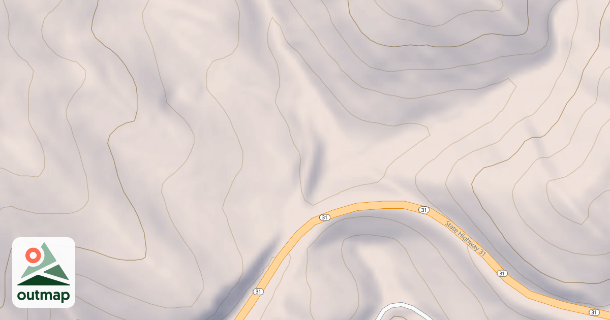 Map of LITTLE PINE