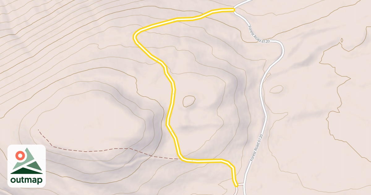 Map of Interlake Trail