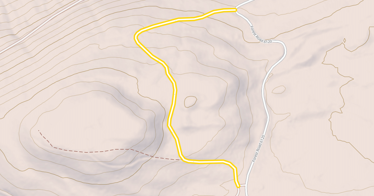 Map preview of Interlake Trail