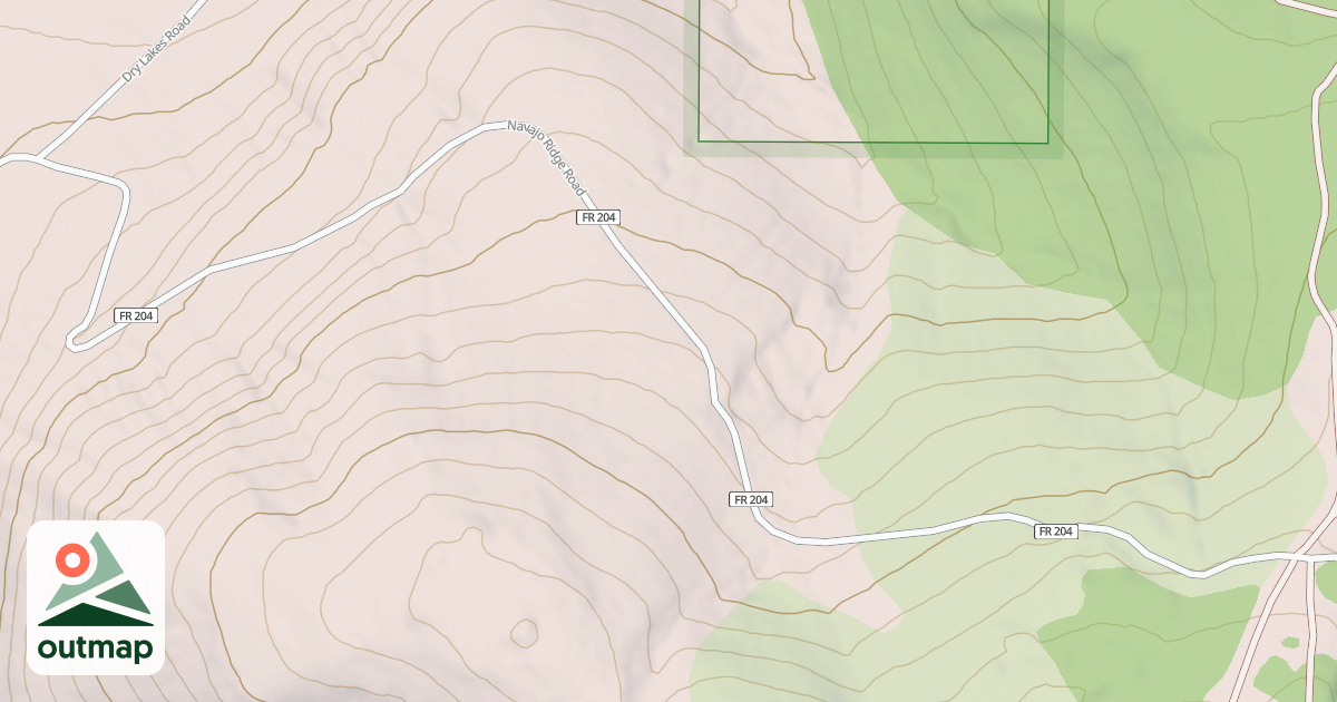 Map of BRIANHEAD SNOWMOBILE CONNECTOR