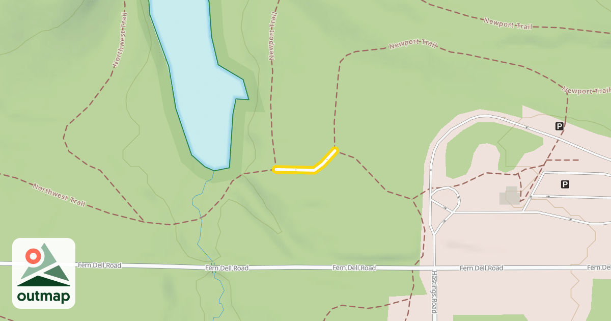 Map of Newport Trail