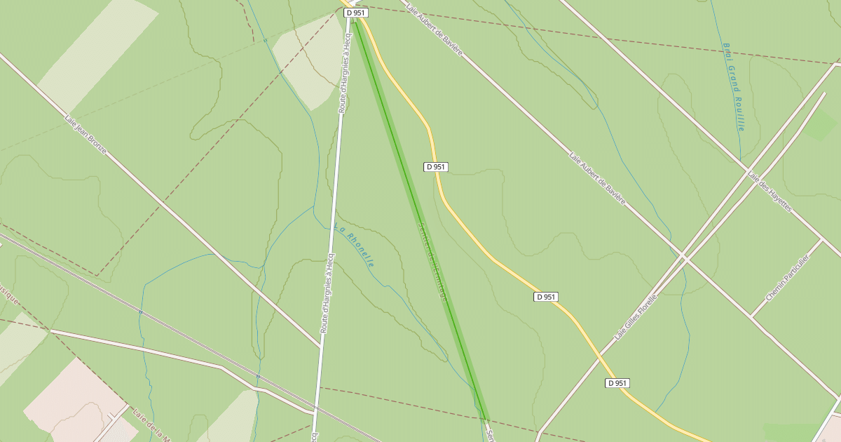 Map preview of Sentier de l'Ermitage