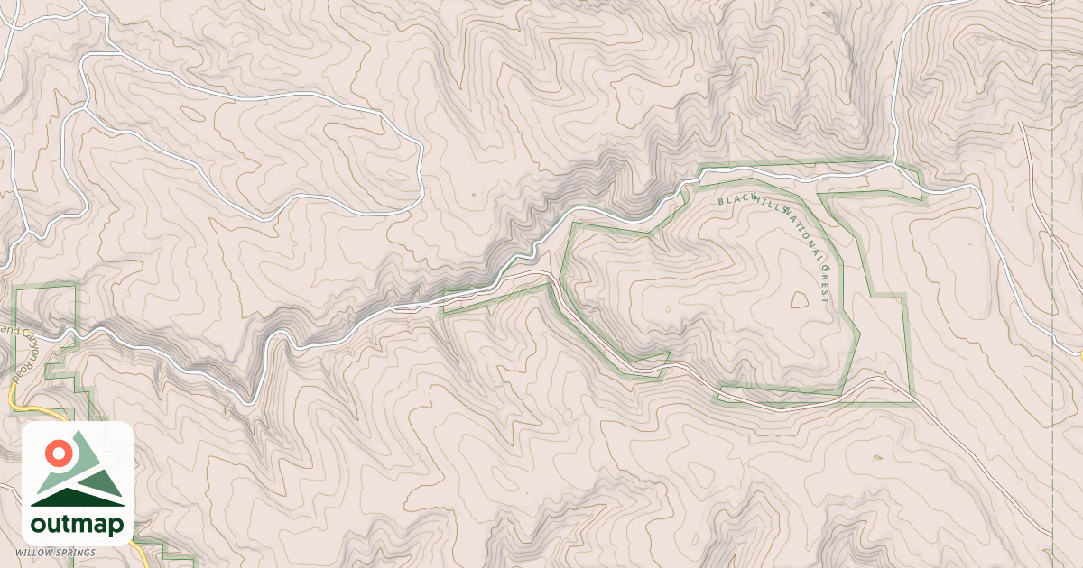 Map of RATTLESNAKE