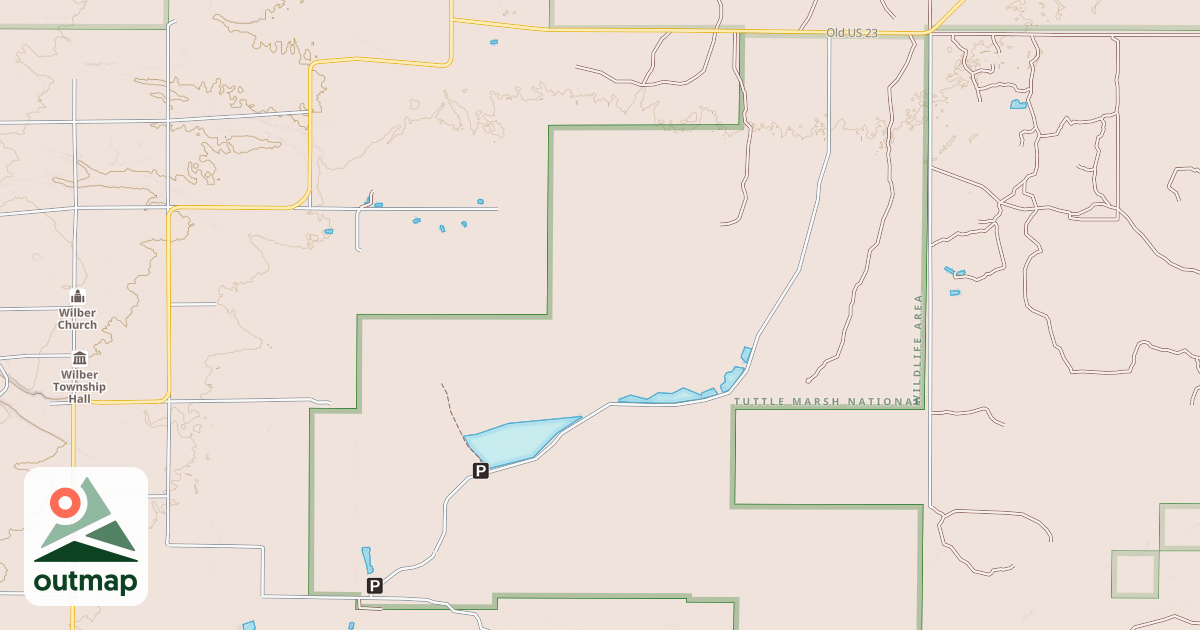 Map of TUTTLE MARSH