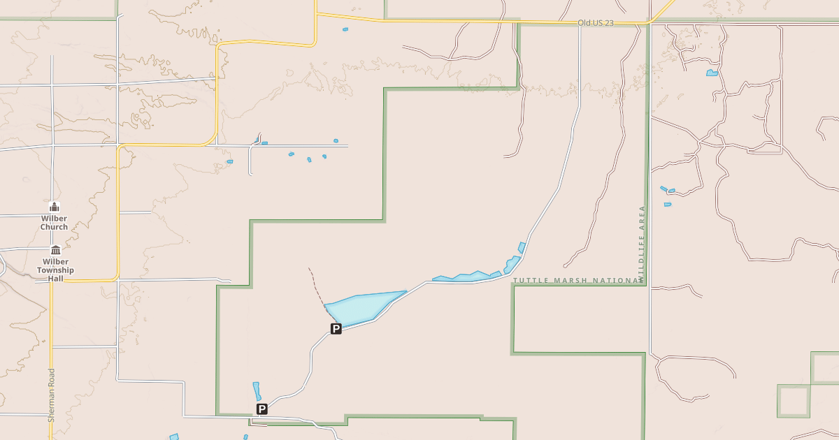 Map preview of TUTTLE MARSH