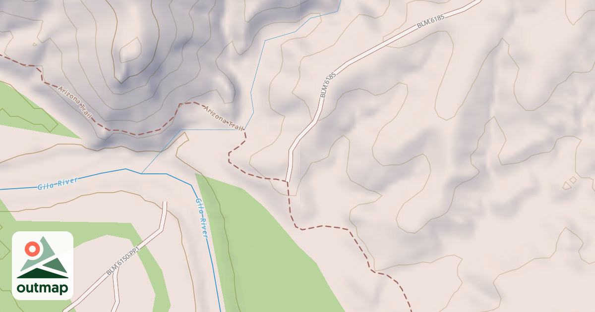 Map of BLM National GTLF Public Motorized Roads 0b15ce3a-ae37-4730-b5ab-f8fd354f1135