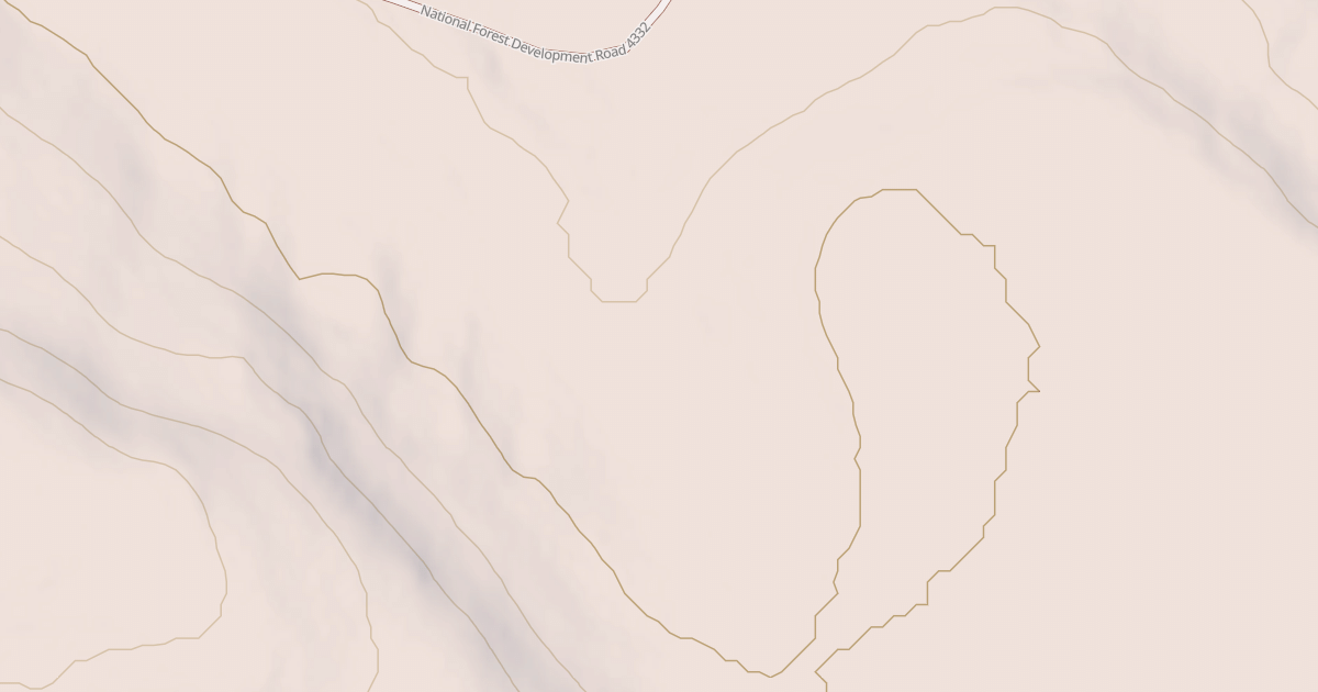 Map preview of USFS National Forest System Roads {281C7D15-FA5E-4F8B-AFC4-FCCE23831F7F}